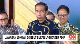 VIDEO: Jawaban Jokowi, Disebut Bukan Lagi Kader PDIP