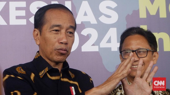 Saat Raker Kesehatan Nasional, Jokowi mengutip data WHO pada 2019 yang mencatat rasio dokter spesialis di Indonesia hanya 0,47 per 1.000 penduduk.
