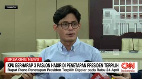 VIDEO: KPU Berharap 3 Paslon Hadir Di Penetapan Presiden Terpilih
