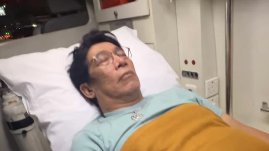 parto patrio Parto Patrio dilarikan ke rumah sakit.