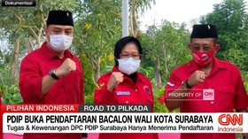 VIDEO: PDIP Buka Pendaftaran Bacalon Wali Kota Surabaya