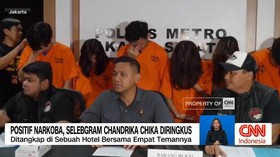VIDEO: Positif Narkoba, Selebgram Chandrika Chika Diringkus