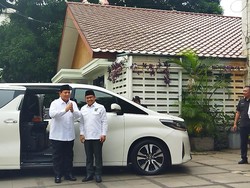 Prabowo Tiba di DPP PKB, Disambut Cak Imin dan Jajaran Partai