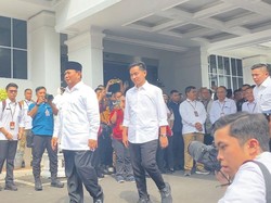 Prabowo-Gibran Tiba di KPU untuk Penetapan Presiden-Wapres Terpilih