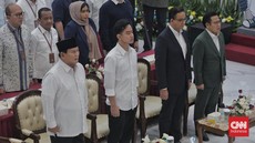 Prabowo-Gibran Resmi Ditetapkan Presiden-Wakil Presiden 2024-2029