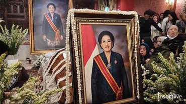 7 Suasana Rumah Duka Mooryati Soedibyo, Dihadiri Jokowi hingga Titiek Soeharto