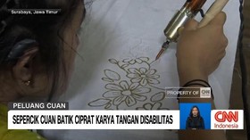 VIDEO: Sepercik Cuan Batik Ciprat Karya Tangan Disabilitas