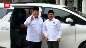VIDEO: Usai Ditetapkan Jadi Presiden Terpilih, Prabowo Temui Cak Imin