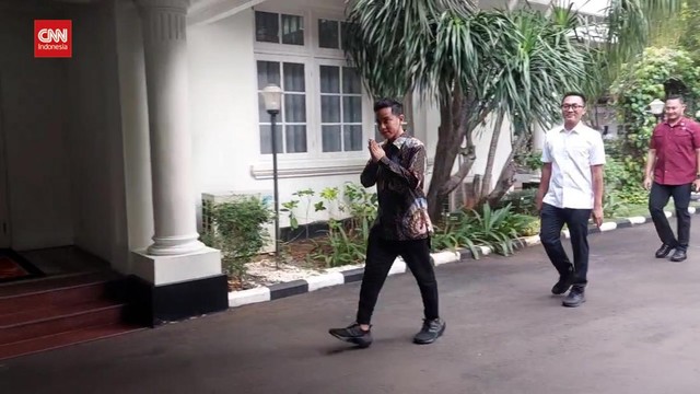 VIDEO: Gibran Bertemu Ma'ruf Amin Usai Penetapan KPU