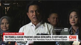 VIDEO: Tim Pembela Hukum Prabowo-Gibran Berkumpul Di Kertanegara