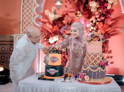 7 Potret Keseruan Ultah Irish Bella Bersama Ayah Bule dan Sahabat, Bergaya Cleopatra
