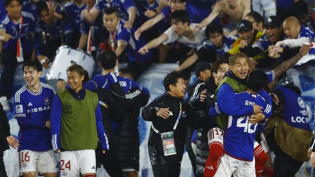 Yokohama Marinos berhasil melangkah ke final Liga Champions Asia untuk bertemu dengan Al Ain usai menang adu penalti atas Ulsan Hyundai.