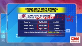 VIDEO: Harga Rata-Rata Pangan Di Sejumlah Provinsi