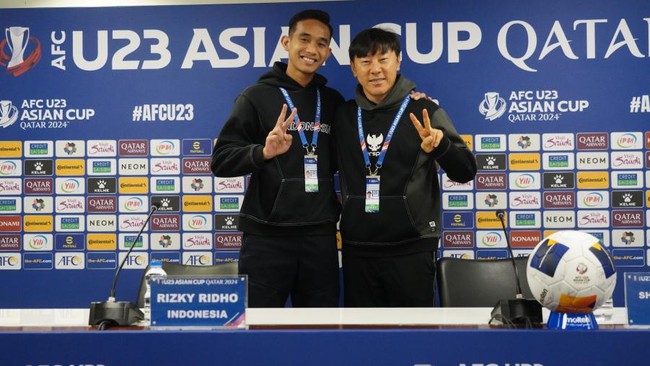 Jelang Timnas Indonesia U-23 melawan Korea Selatan di perempat final Piala Asia U-23, kapten Tim Garuda Muda Rizky Ridho mengaku sempat dimarahin Shin Tae Yong.