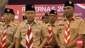 Buwas Surati Jokowi untuk Minta Nadiem Kembali Wajibkan Pramuka