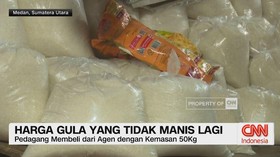 VIDEO: Miris, Harga Gula Tak Lagi Manis