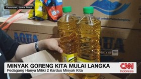 VIDEO: Mulai Langka, Harga Minyak Goreng Kita Tembus Rp18 Ribu/liter