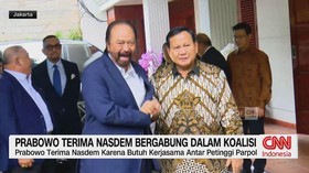 VIDEO: Prabowo Terima NasDem Bergabung Dalam Koalisi