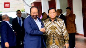 VIDEO: Nasdem Bergabung, Prabowo: Terima Kasih Pak Surya