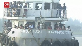 VIDEO: Bangladesh Pulangkan 288 Warga Myanmar yang Kabur dari Junta