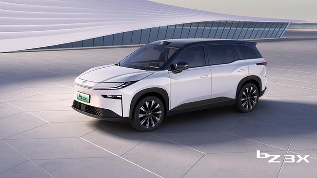 Toyota bZ3X akan meluncur di China pada 3 Maret 2025.