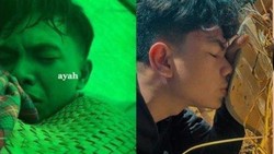 Viral Video Pria Nangis Masuk Keranda Sang Ayah