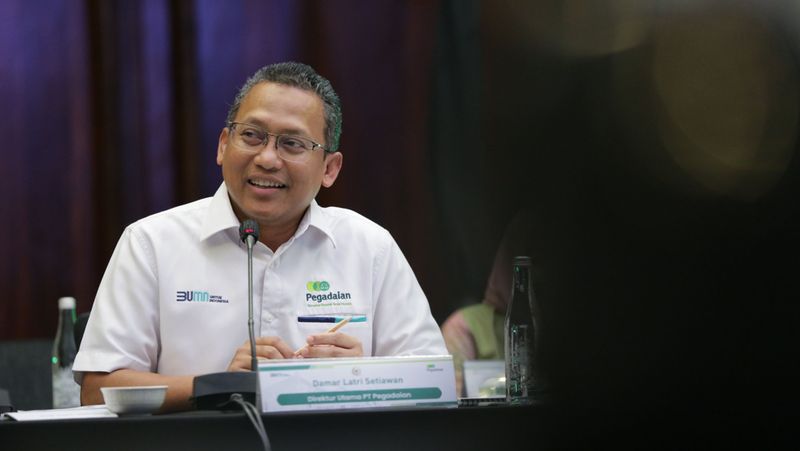 PT Pegadaian mengukir kinerja positif pada periode tiga bulan pertama pada 2024