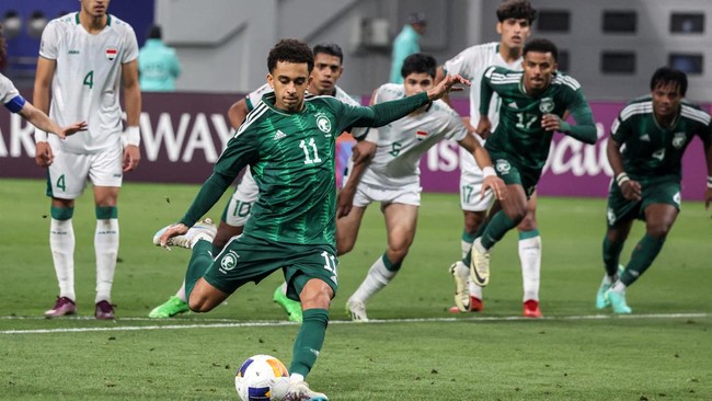 Duel Arab Saudi vs Uzbekistan di perempat final Piala Asia U-23 2024, Jumat (26/4), akan menentukan lawan Timnas Indonesia U-23 di semifinal.
