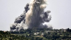 FOTO: Israel Kembali Bombardir Lebanon Selatan