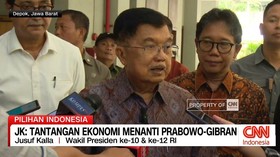 VIDEO: JK: Tantangan Ekonomi Menanti Prabowo-Gibran