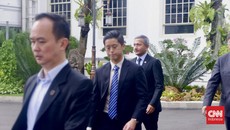 Menlu Singapura Temui Jokowi di Istana Kepresidenan