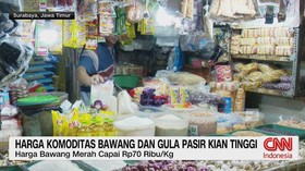 VIDEO: Harga Komoditas Bawang Dan Gula Pasir Kian Tinggi