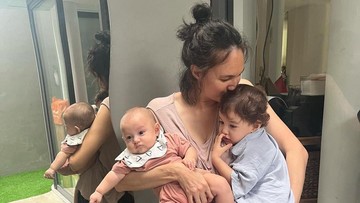 Alasan Nadine membiarkan anak bermain di luar rumah