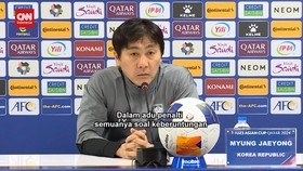 VIDEO: Dikandaskan Timnas Indonesia, Pelatih Korea Sebut Keberuntungan