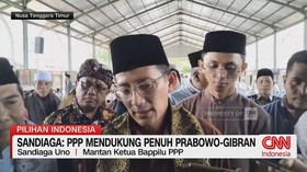 VIDEO: Sandiaga: PPP Mendukung Penuh Prabowo-Gibran