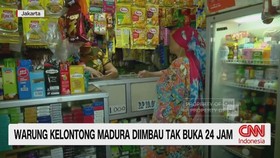 VIDEO: Warung Kelontong Madura Diimbau Tak Buka 24 Jam