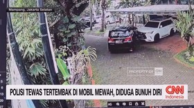 VIDEO: Polisi Tewas Tertembak di Mobil Mewah, Diduga Bunuh Diri