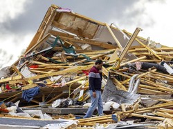 Penampakan Dampak Kerusakan Akibat Tornado di AS yang Tewaskan 3 Orang