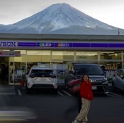 Pemandangan Gunung Fuji Jepang di Spot Foto Hits Ini Akan 