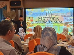 Antusiasme Jemaah Ikut Manasik Haji Bersama Maktour