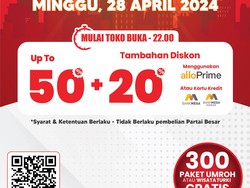 Gasss Terus! Transmart Full Day Sale Hadir Lagi Besok, Diskon Melimpah