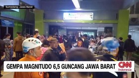 VIDEO: Gempa Magnitudo 6,5 Guncang Jawa Barat
