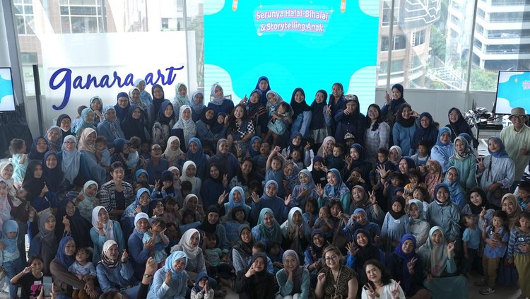 Halal Bihalal HaiBunda Squad bersama J TRUST BANK