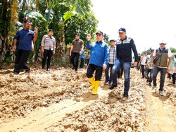 Jalan Jirak Raya Rusak, Pj Bupati Muba Anggarkan Perbaikan Rp 18,3 M