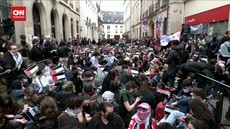 VIDEO: Usai AS, Mahasiswa Kampus Top Prancis Ikut Demo Bela Palestina