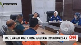VIDEO: BMKG: Gempa Garut Akibat Deformasi Lempeng Indo-Australia