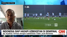 VIDEO: Indonesia Siap Hadapi Uzbekistan di Semifinal