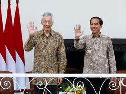 Jokowi Bahas Rencana Ekspor Listrik RI dengan PM Singapura