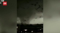VIDEO: Horor Tornado Melanda Guangzhou China, 5 Tewas