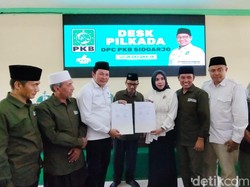 Pecah Kongsi dengan Gus Muhdlor, Subandi Daftar Bacabup ke PKB Sidoarjo